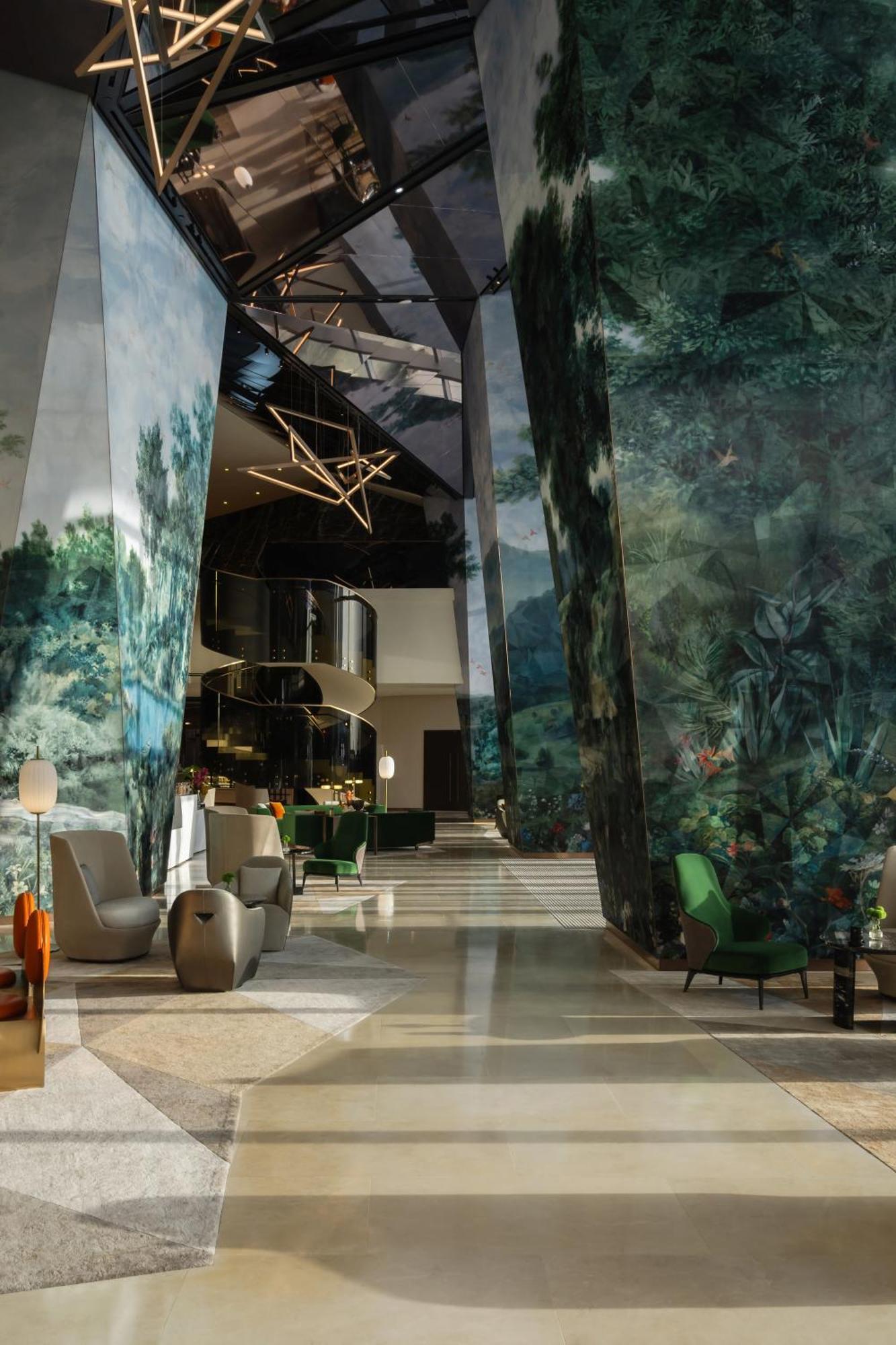 ホテル So/ Uptown ドバイ エクステリア 写真 The lobby of the hotel