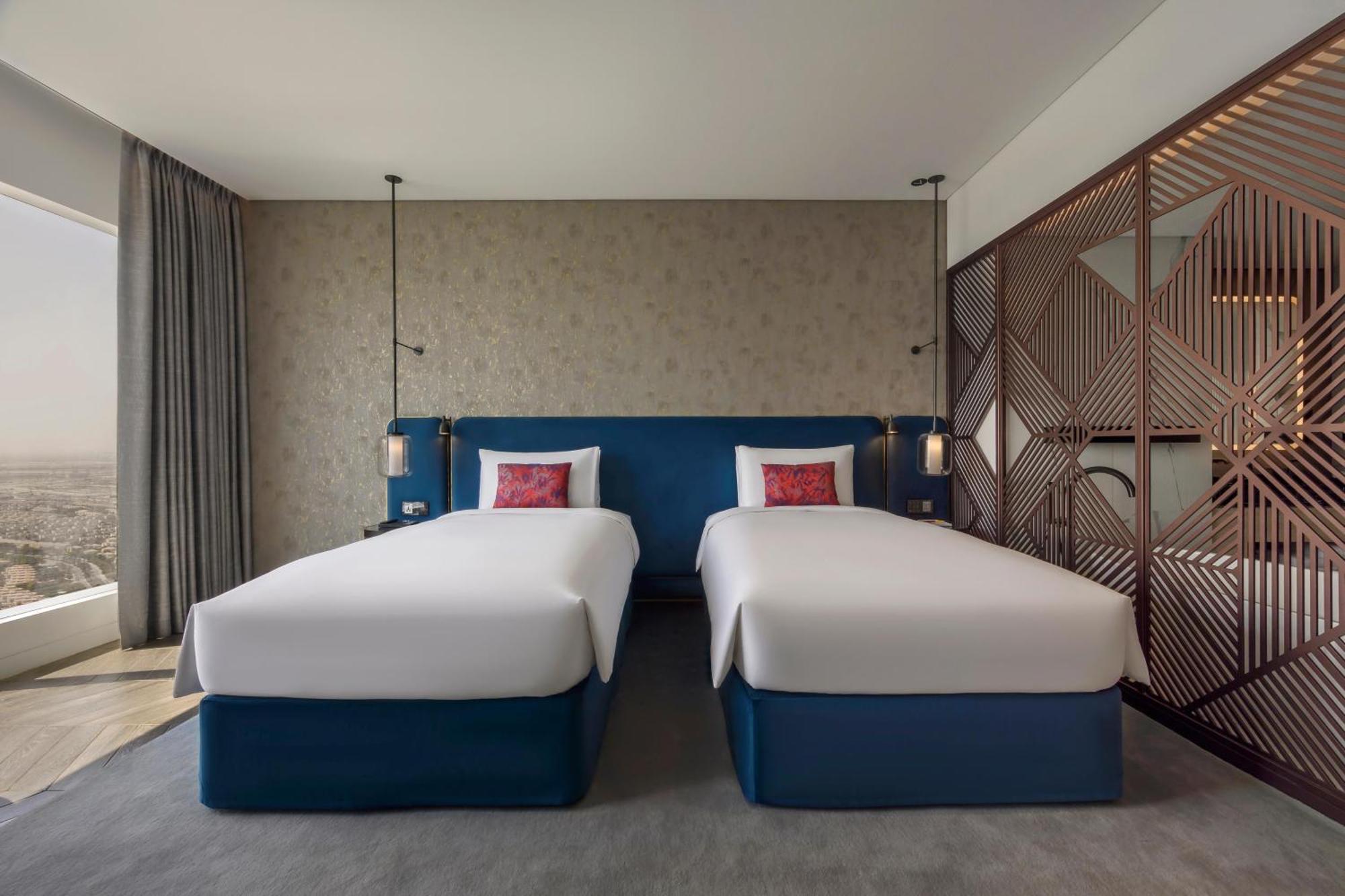 ホテル So/ Uptown ドバイ 部屋 写真 Deluxe twin room